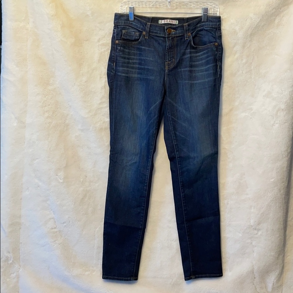 j-brand skinny leg blue jeans
